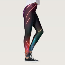 Leggings artísticas de mujeres negras lideradas po