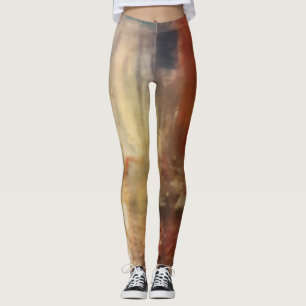 Leggings Artsy Abstract Grunge