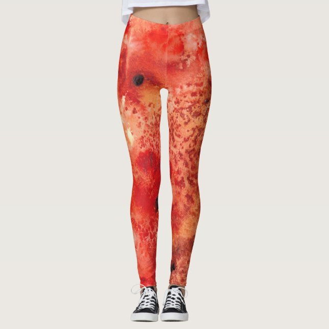 Leggings Ascuas Desplegándose (Anverso)