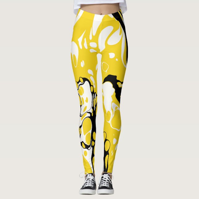 Leggings Asher - Liquify Abstraction (Anverso)