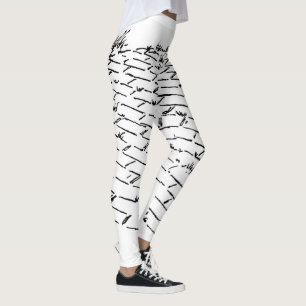 Leggings Asistente de cosecha de Oz, patrón de carretera de