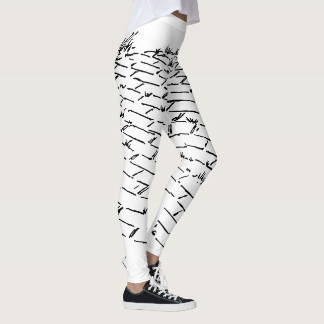 Leggings Asistente de cosecha de Oz, patrón de carretera de (Derecha)