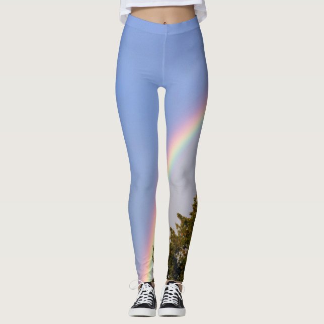 Leggings Asombrosas piernas arcoiris (Anverso)