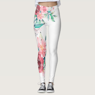 Leggings Asombrosas rosas y rojas