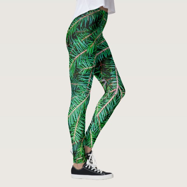 Leggings Aspecto del árbol de aves (Derecha)