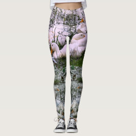 Leggings Aspecto del camuflaje animal de los packs