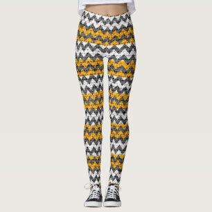 Leggings Aspecto del patrón del patrón del chequeo del patr