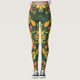 Leggings Aspectos naturales vibrantes