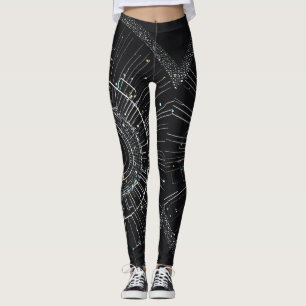 Leggings Aspirantes nocturnos Leggings: Elegancia de trineo