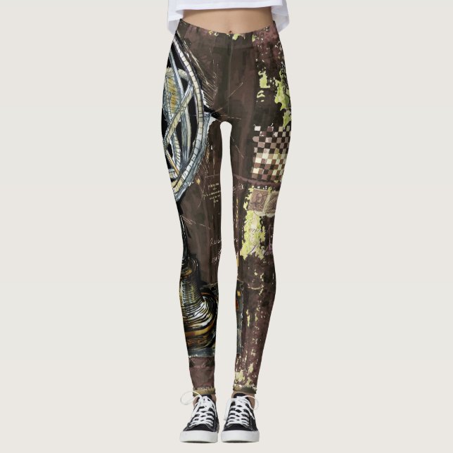 Leggings "Astrolabio" 22, polainas (Anverso)