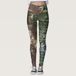Leggings "Astrolabio" 41, polainas