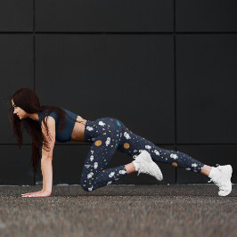 Leggings Astronauta Doodle