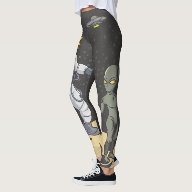 Leggings Astronauta y alienígena   (Izquierda)