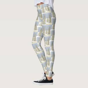 Leggings AT - Árboles y Estrella
