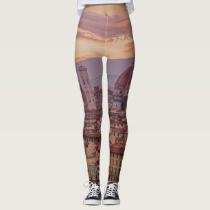Leggings Atardecer sobre Florencia, Italia