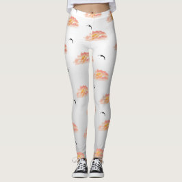 Leggings Atardecer y gaviotas