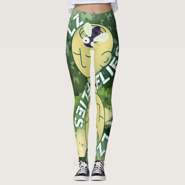 Leggings Aterrizaje, zona toalla de playa (Anverso)