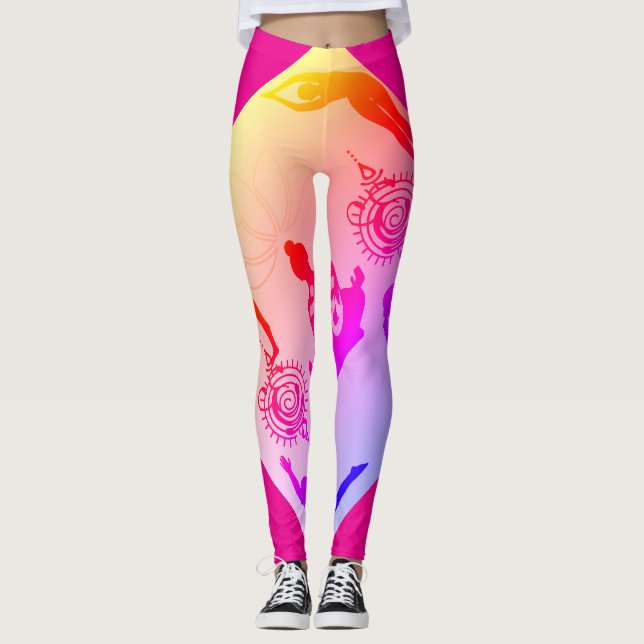 Leggings athleiyogafashion activewearstyle mindfulmotion (Anverso)