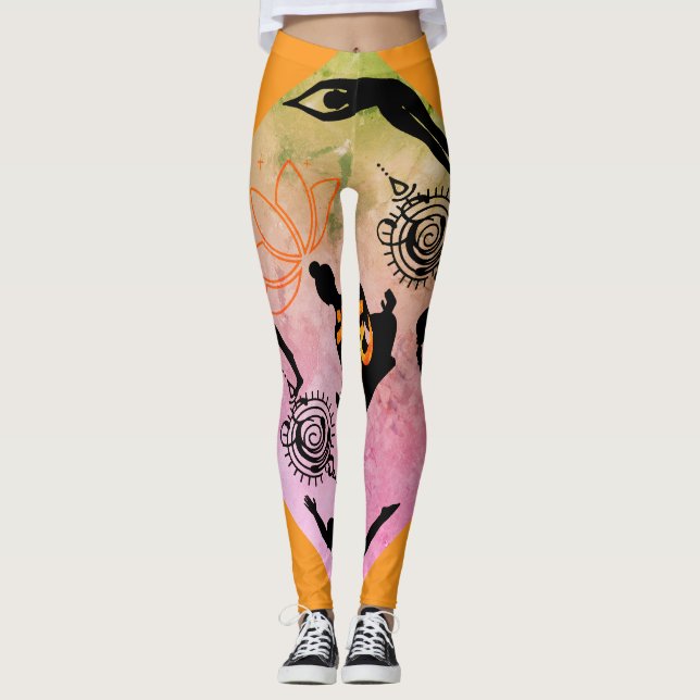 Leggings athleiyogafashion activewearstyle mindfulmotion (Anverso)