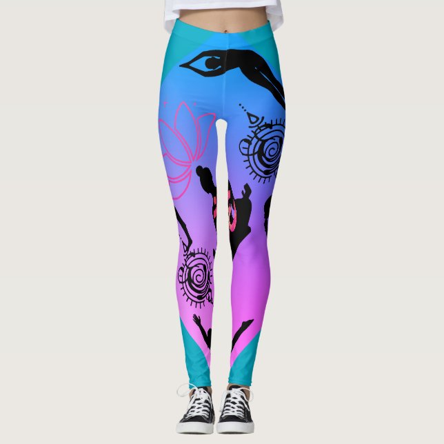Leggings athleiyogafashion activewearstyle mindfulmotion (Anverso)