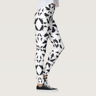 Leggings Atractivo cuervos con regalos