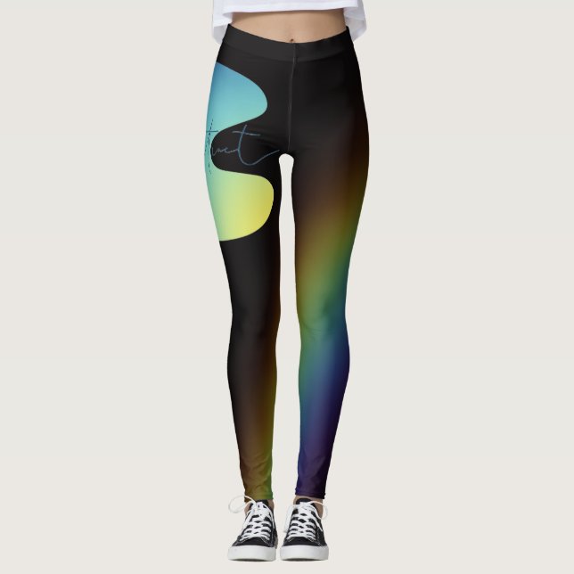 Leggings "Atraer energía" Piernas (Anverso)