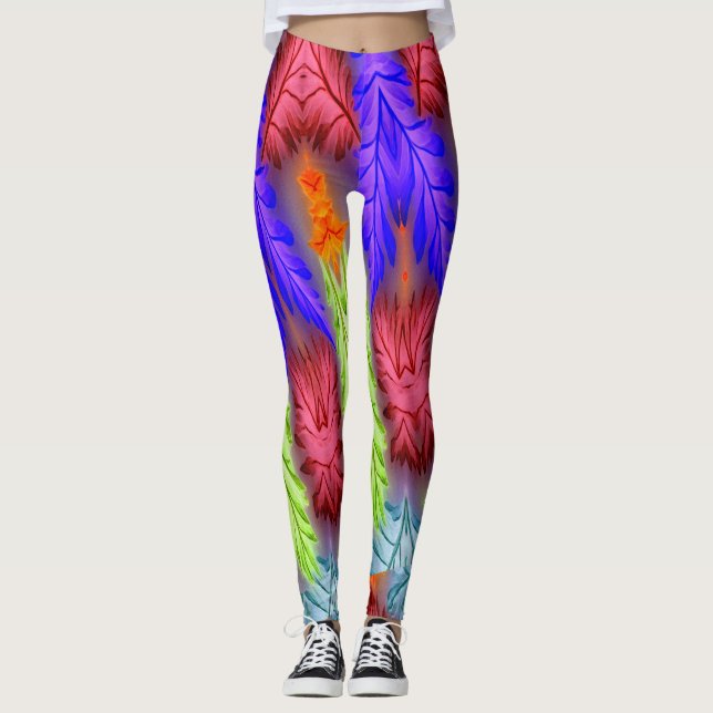 Leggings Audaz y hermosa "Ratti_Creative_Arts" Le (Anverso)