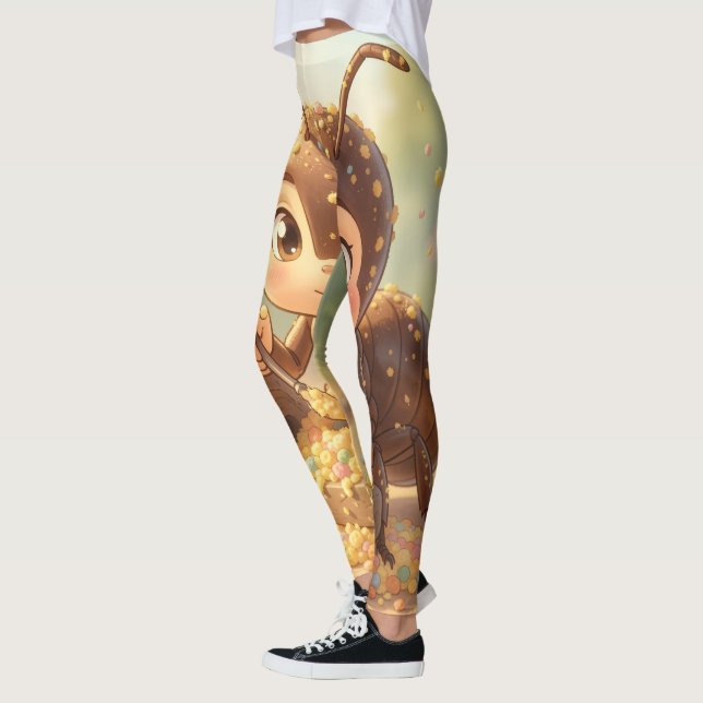 Leggings Auf den Spuren des Blütengoldes.3 (Izquierda)