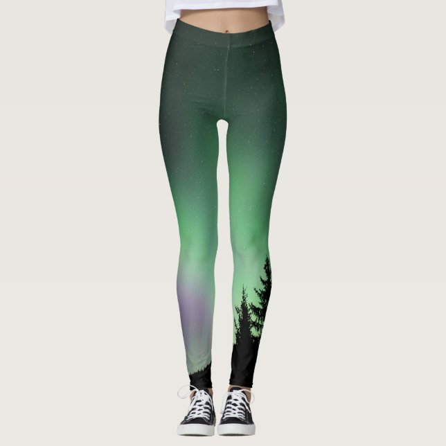 Leggings Aurora boreal 1 (Anverso)
