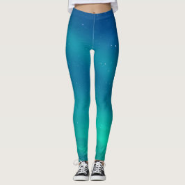 Leggings Aurora boreal inspirada - polainas