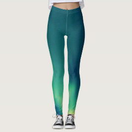Leggings Aurora Borealis Luces del Norte Cielo de Alaska