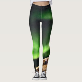 Leggings Aurora Borealis Northern Light Ilulissat Greenland
