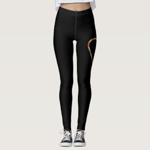 Leggings Autismo Primo Autismo Sensibilización Rompecabezas