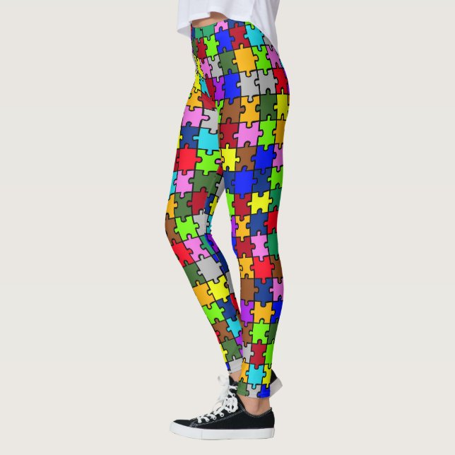 Leggings Autistic Jigsaw (Izquierda)