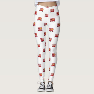 Leggings Autobús épico del rojo de Londres del autobús de