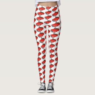 Leggings Automóvil rojo clásico de 1948