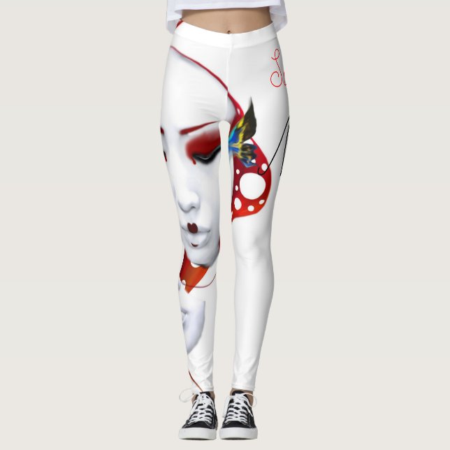Leggings Avatar de Geisha (Anverso)