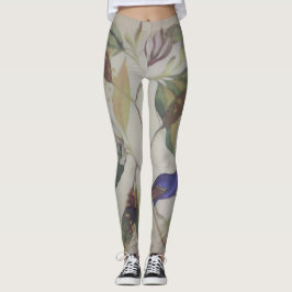 Leggings Ave azul - Piernas