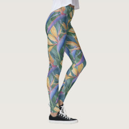 LEGGINGS AVE TROPICAL DEL PARAÍSO | LEGADOS FLORALES