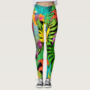LEGGINGS AVE TROPICAL PARROT