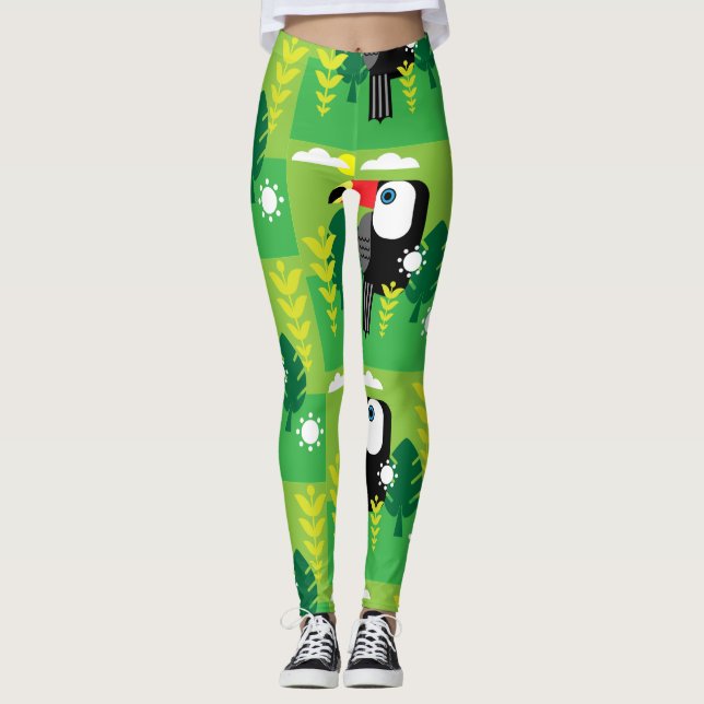 Leggings Ave Tropical Turca (Anverso)