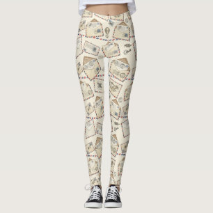 Leggings Aventura de correo aéreo vintage (3)