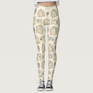 Leggings Aventura de correo aéreo vintage (4)
