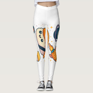 Leggings Aventura de sushi cósmico