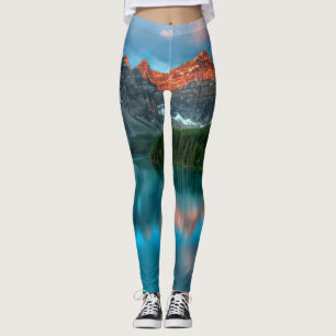 Leggings Aventura de verano en Lake Louise Alberta Canadá