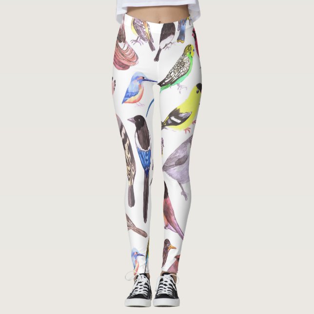 Leggings Aves de América - mascotas y aves silvestres (Anverso)