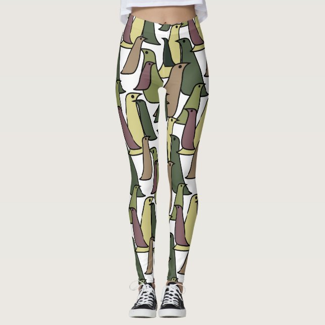Leggings Aves de camuflaje (Anverso)
