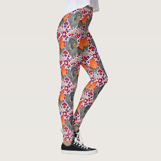 Leggings Aves de combate Stars and Stripes (Derecha)