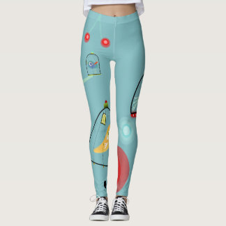 Leggings Aves en una jaula