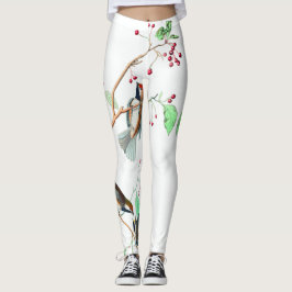 Leggings Aves en una sucursal